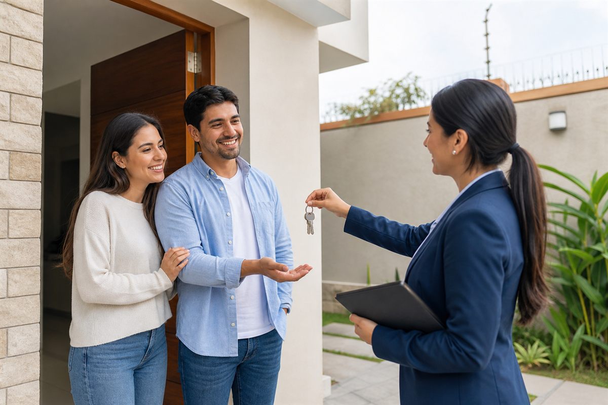Interior de vivienda que representa una plataforma confiable